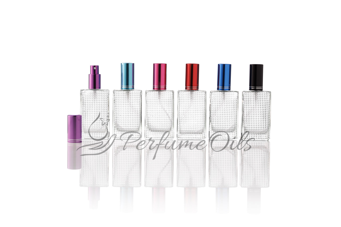 Riffled Bottle-30ml Clear (Screw)
