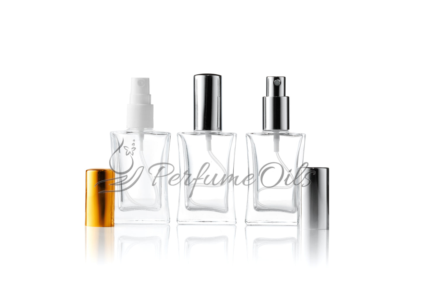 Curved Bottle-50ml (Screw)