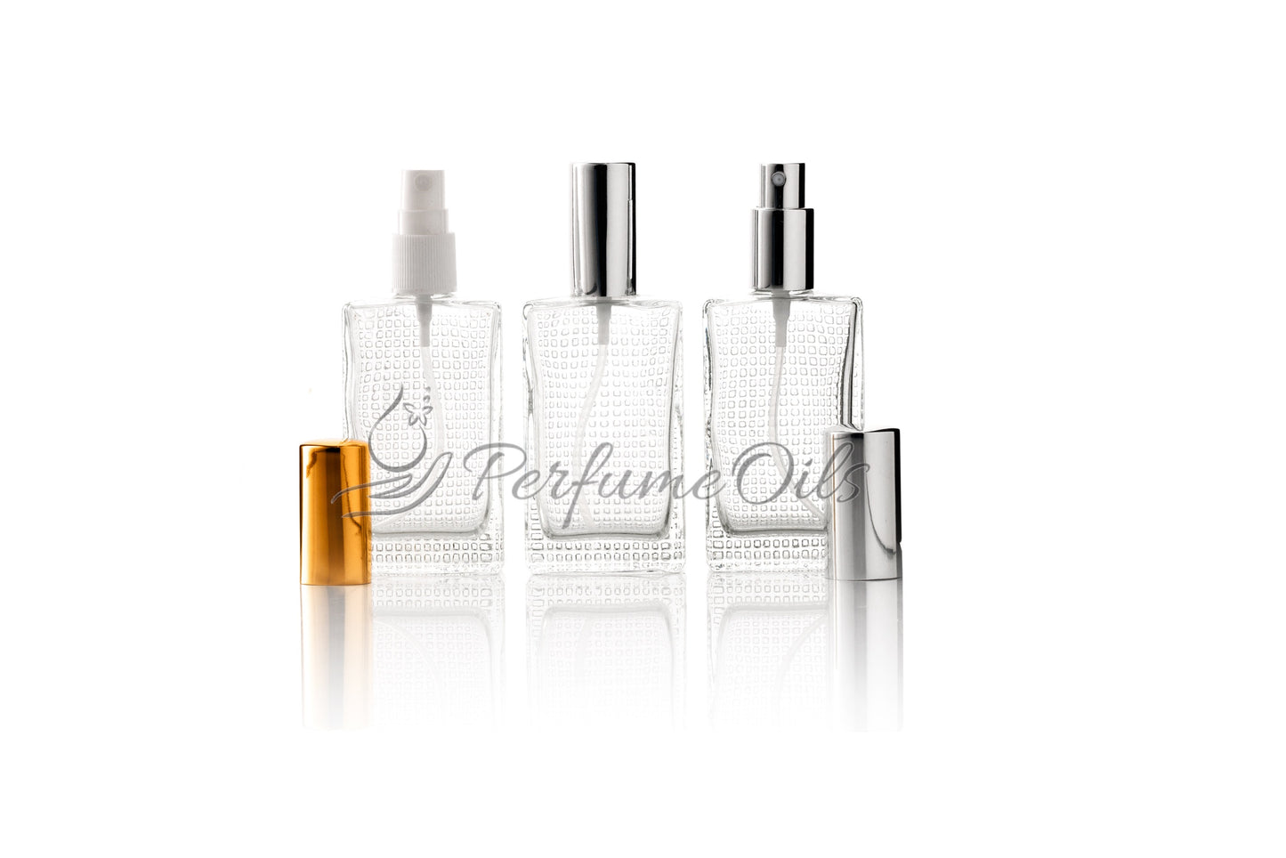 Riffled Bottle-30ml Clear (Screw)