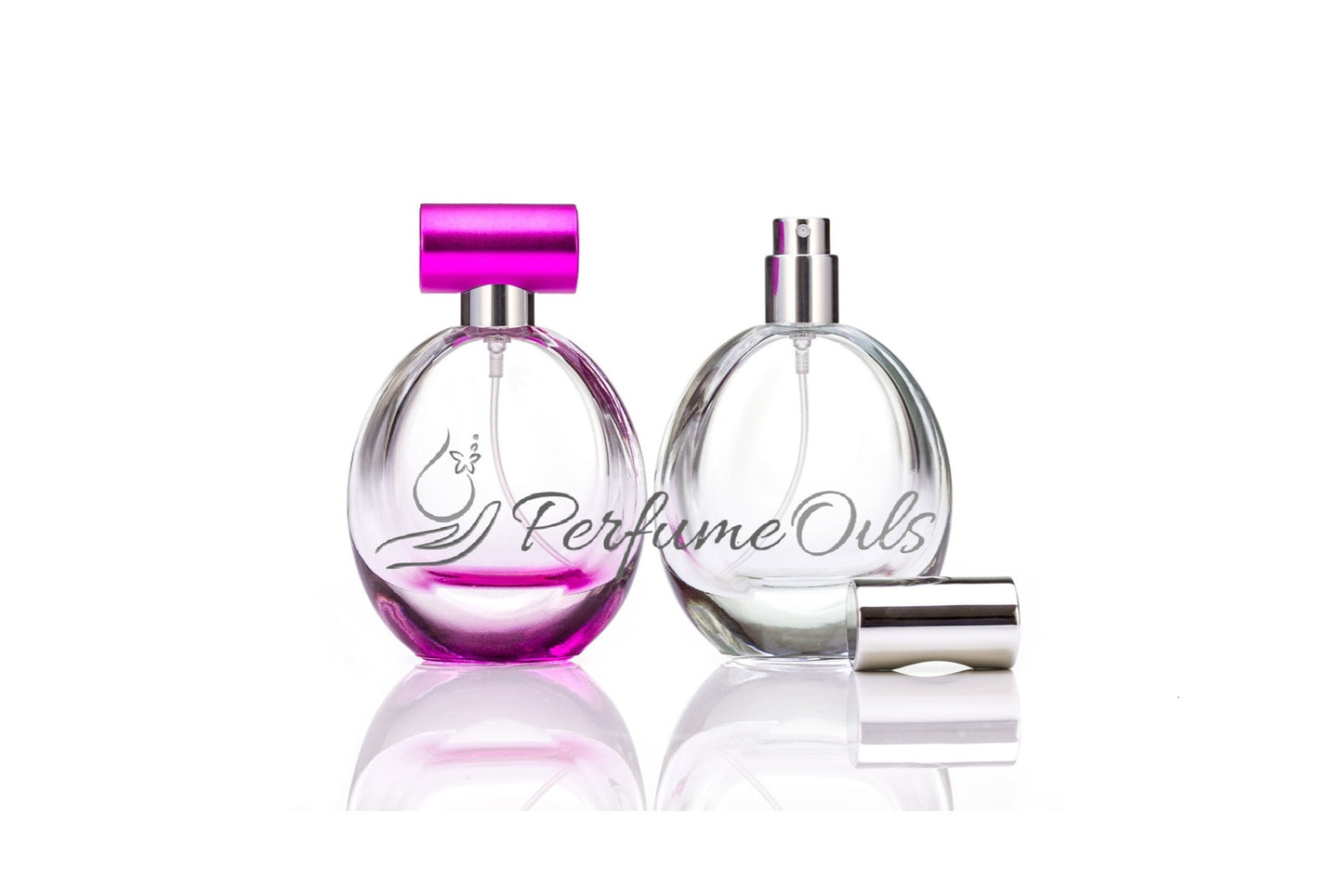 Oval Bottle -55ml Colour (Screw)