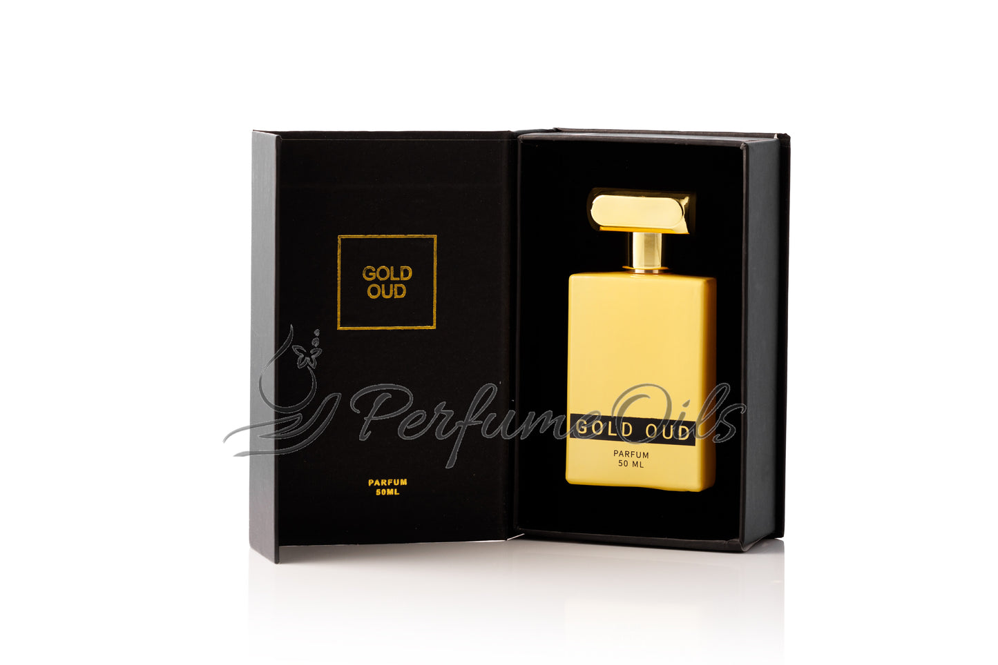 Gold Oud Bottle & Box set (Perfume NOT included)