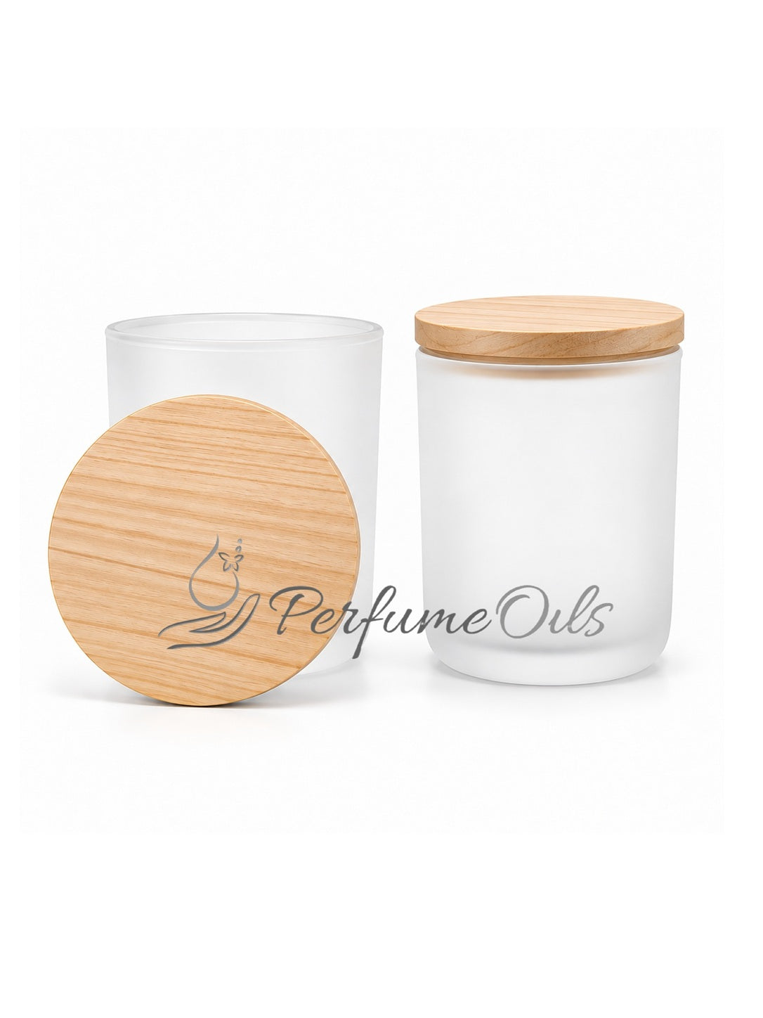 Candle Jars - 295ml (Wooden Lid)