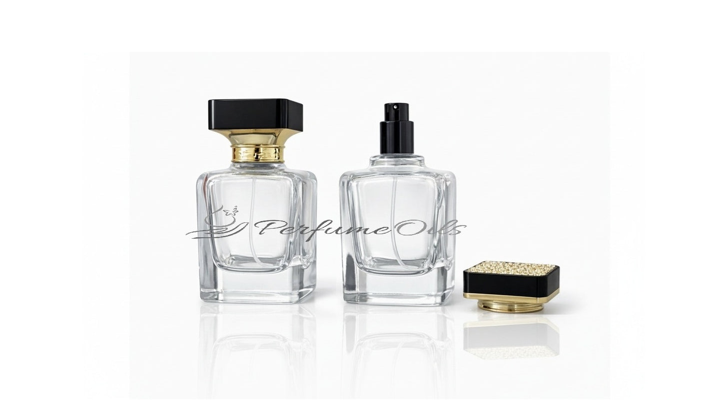 Square Crown Bottle - 60ml (Easy Crimp)