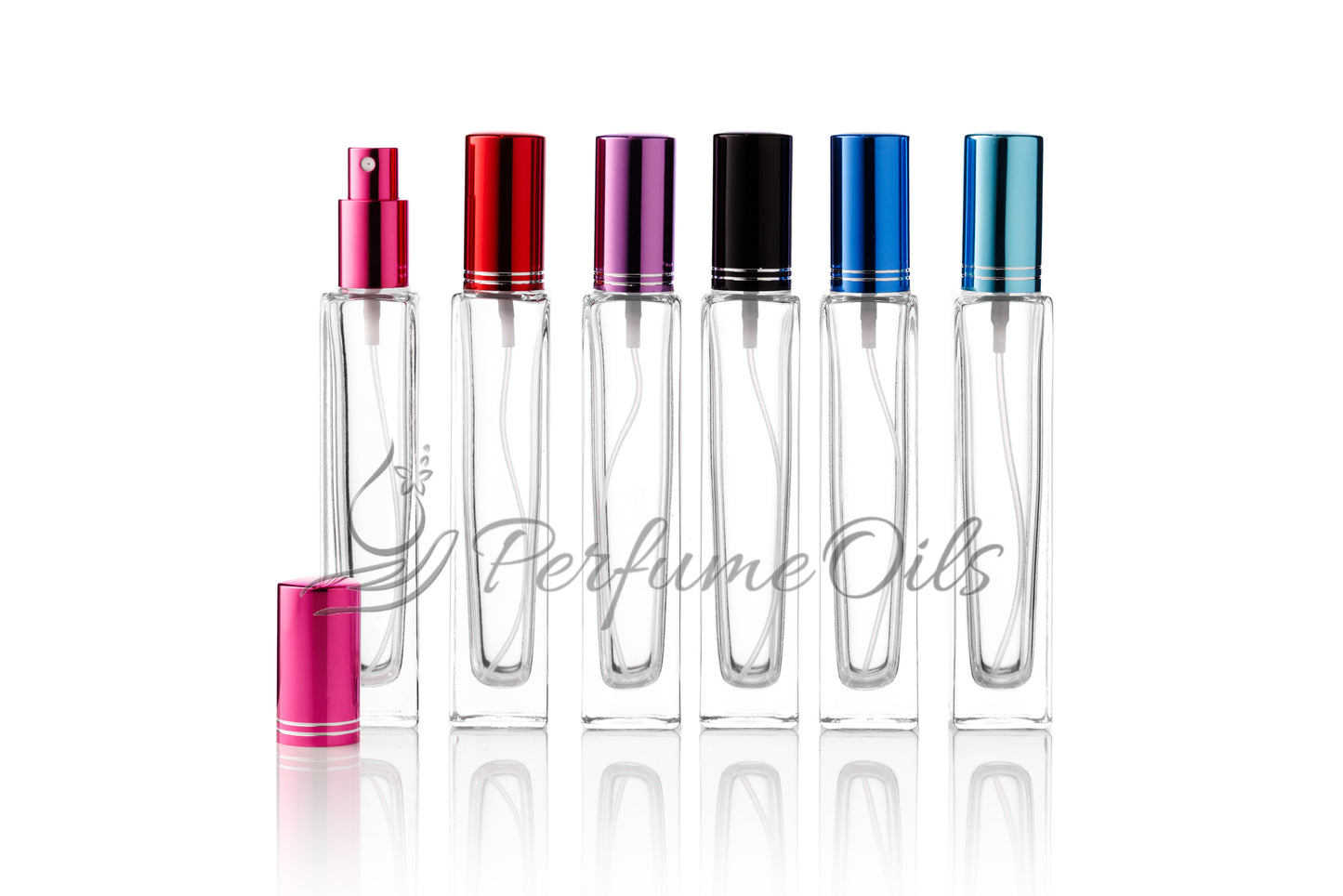 Rectangle Bottle Clear -50ml (Screw)