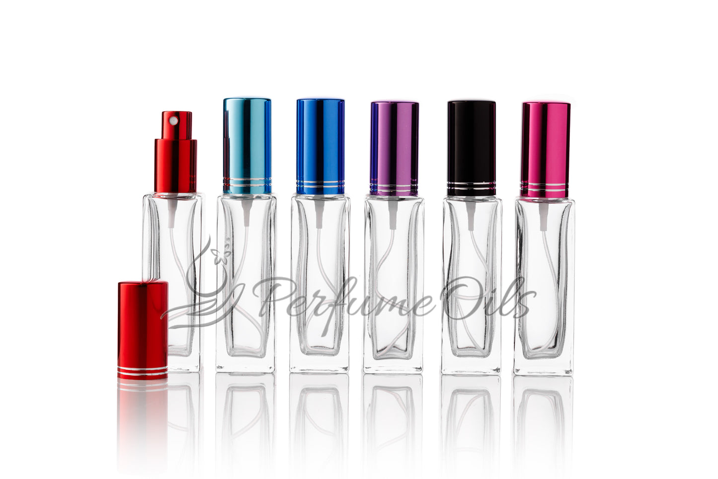 Rectangle Bottle Clear -30ml (Screw)