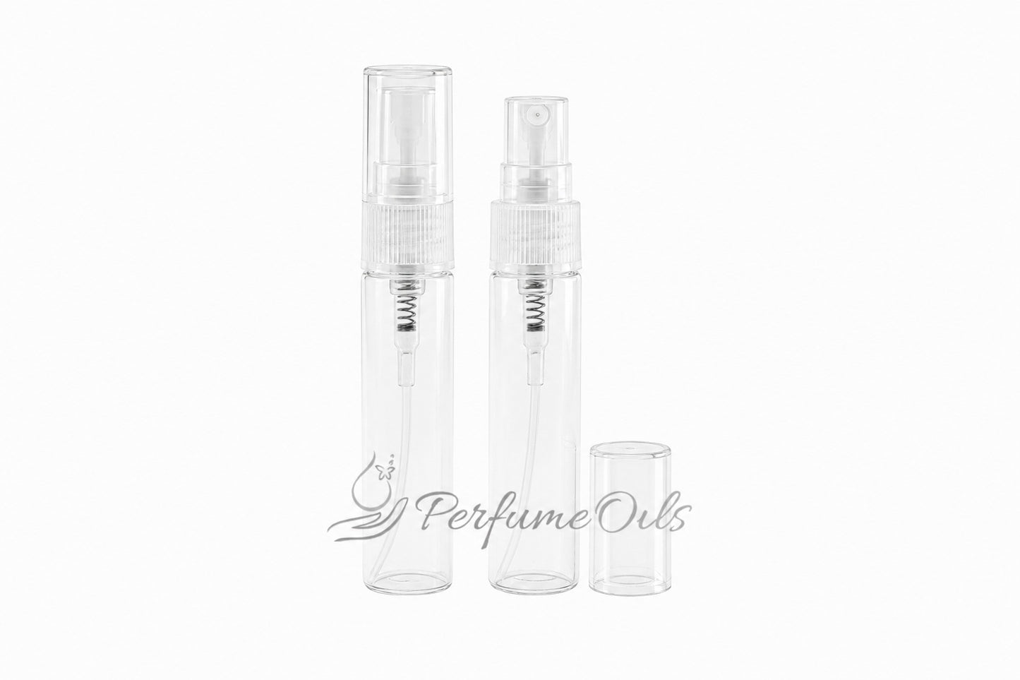 Glass vial with Plastic Cap - 5ml/10ml (Screw)