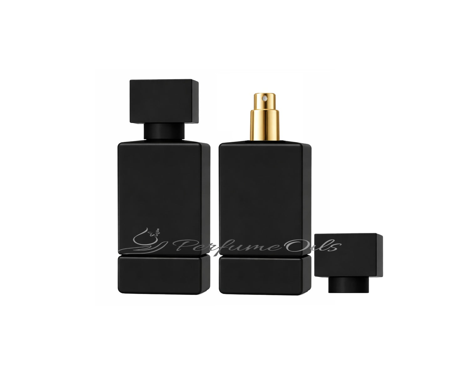 Legacy Matte Black Bottle - 50ml (Screw)