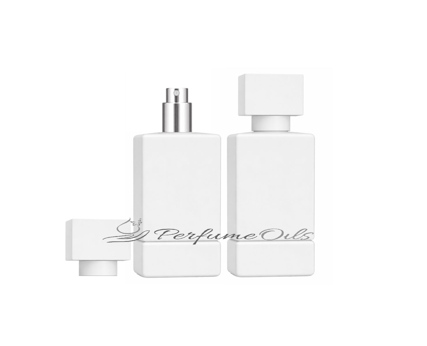 Legacy Matte White Bottle - 50ml (Screw) – Perfume Oils