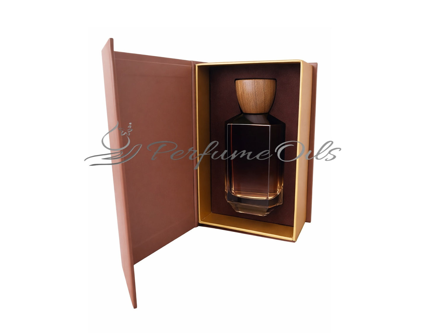 Amber Royal Bottle & Box Set - 100ml (Easy Crimp)