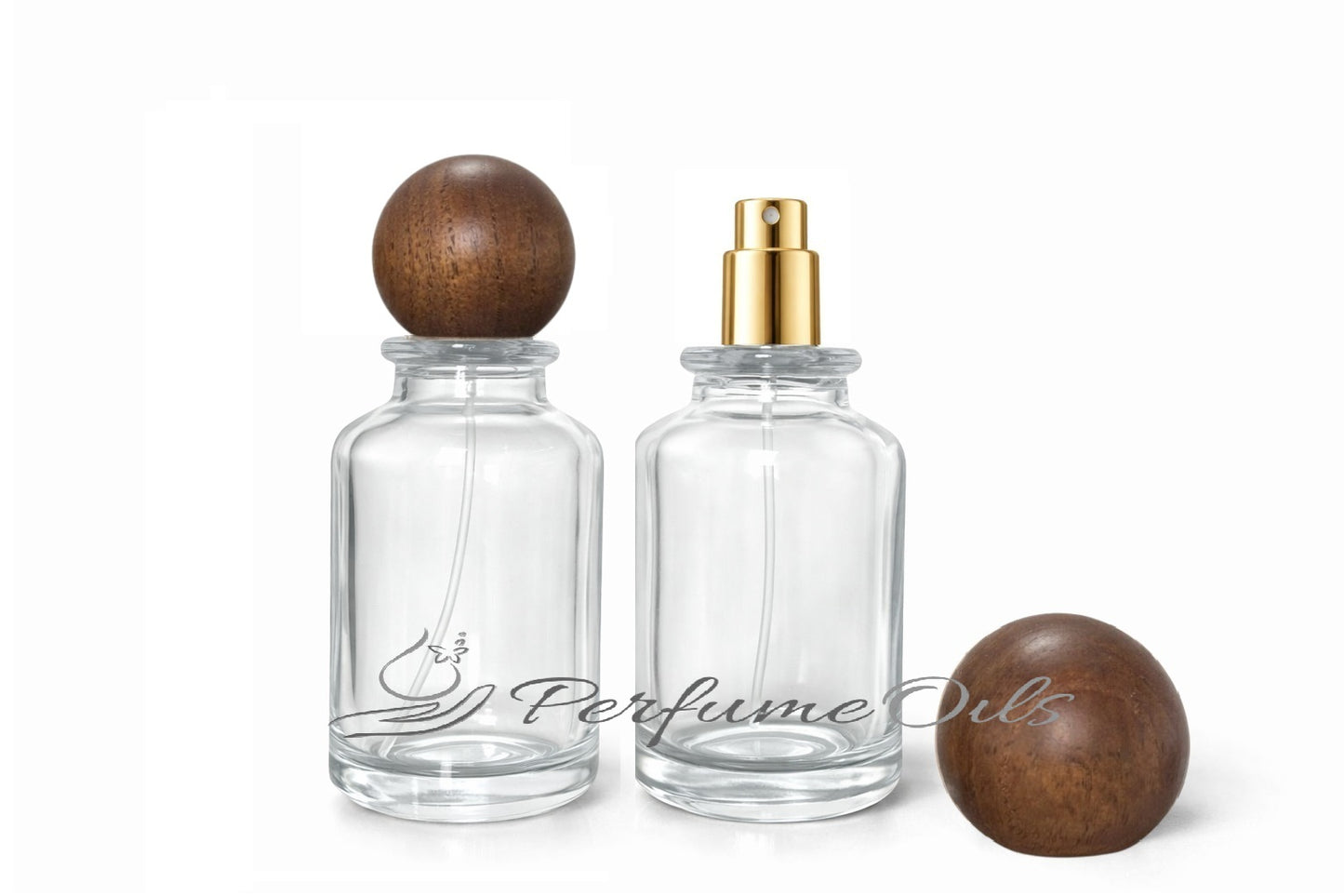 Bloom Bottle - 50ml Clear (Screw)