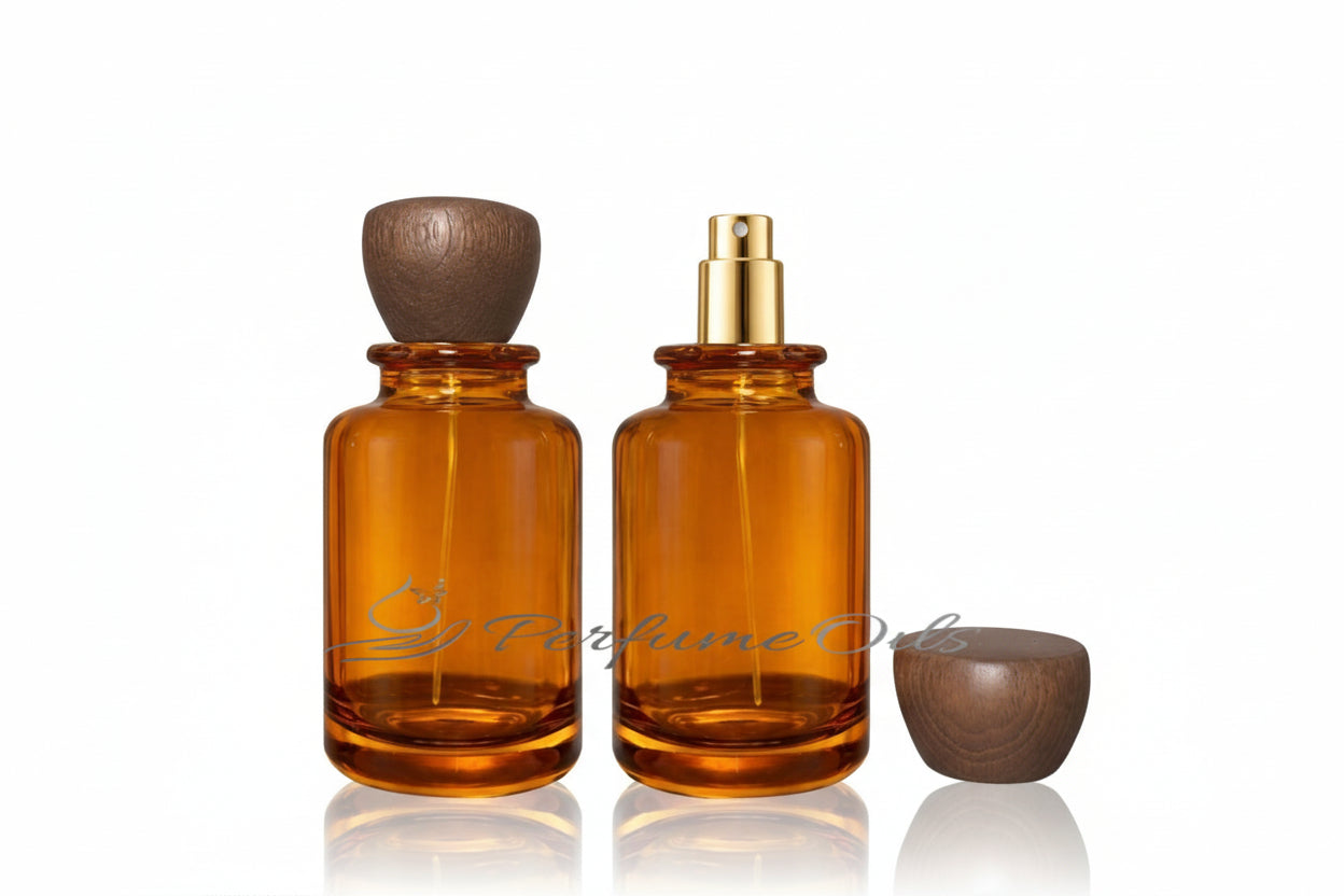 Bloom Bottle - 100ml Amber (Screw)