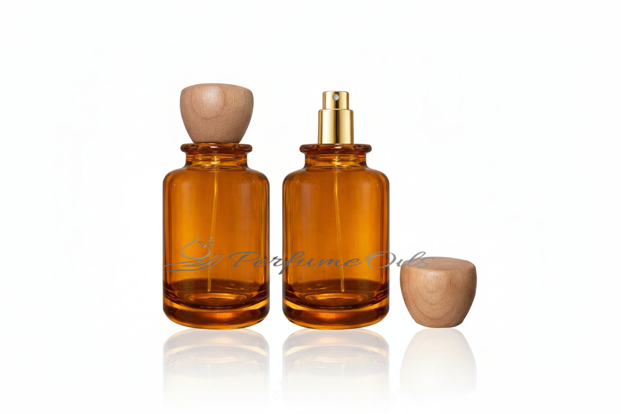 Bloom Bottle - 100ml Amber (Screw)