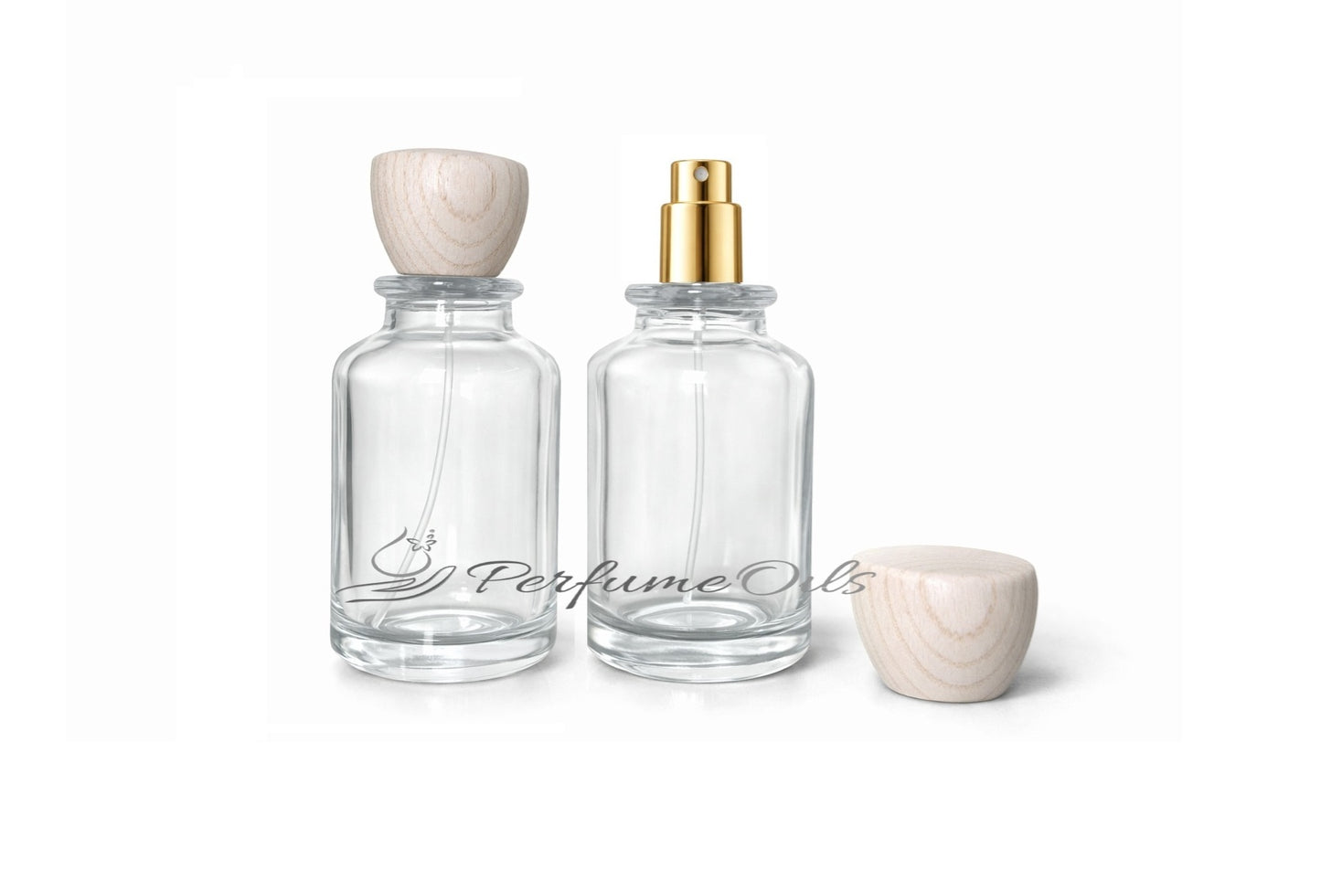 Bloom Bottle - 50ml Clear (Screw)