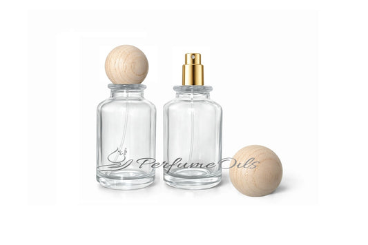 Bloom Bottle - 50ml Clear (Screw)