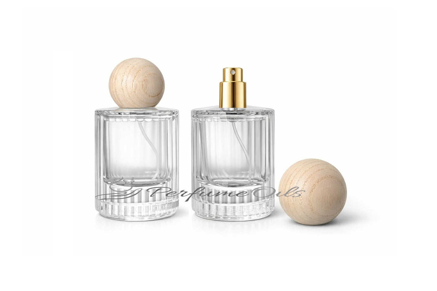 Eden Bottle - 50ml Clear (Screw)