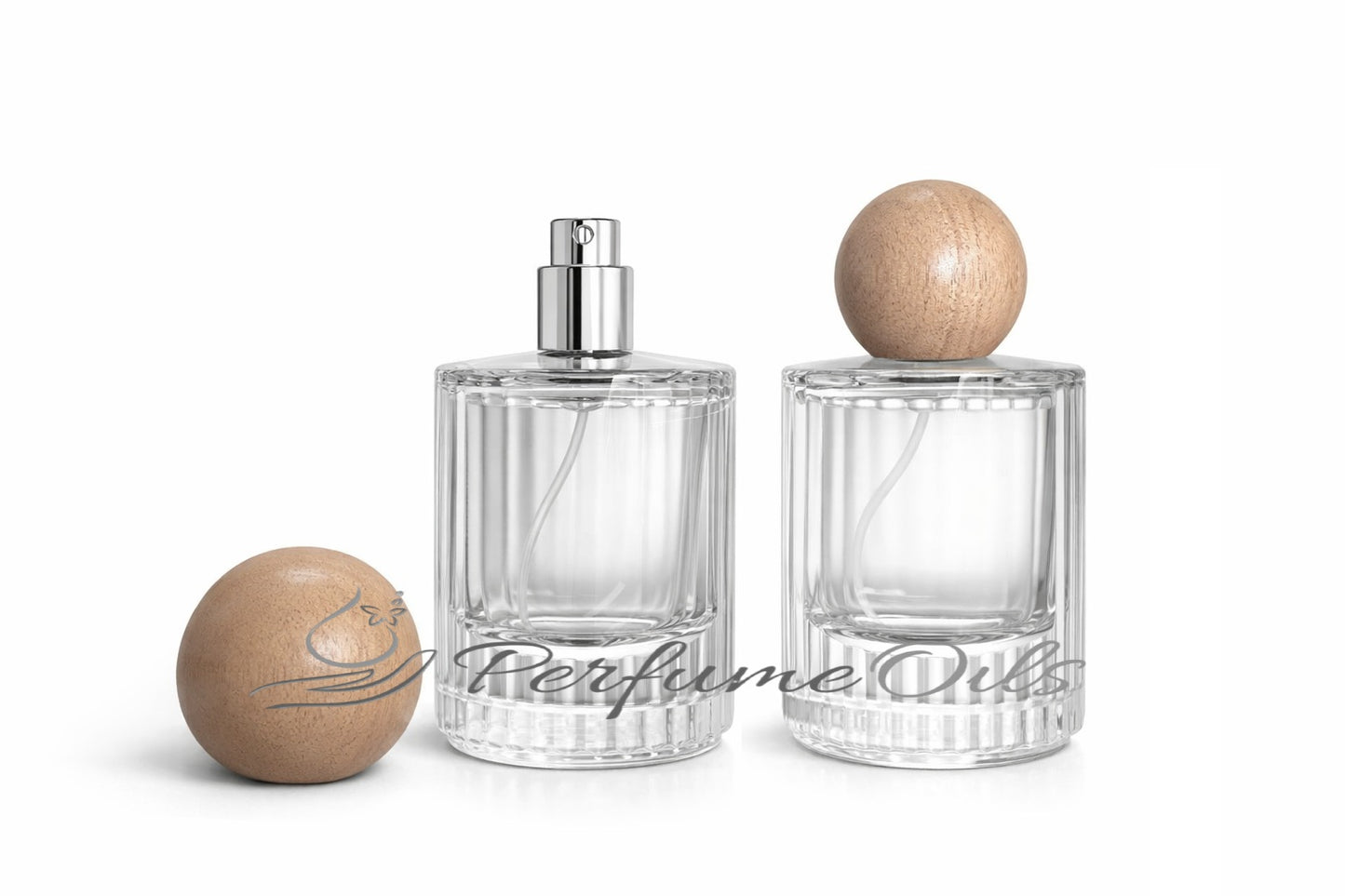 Eden Bottle - 50ml Clear (Screw)