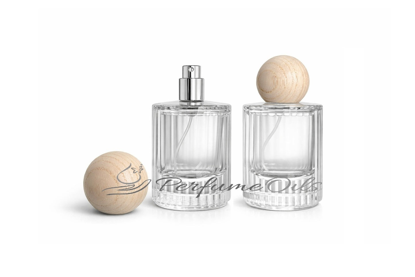 Eden Bottle - 50ml Clear (Screw)