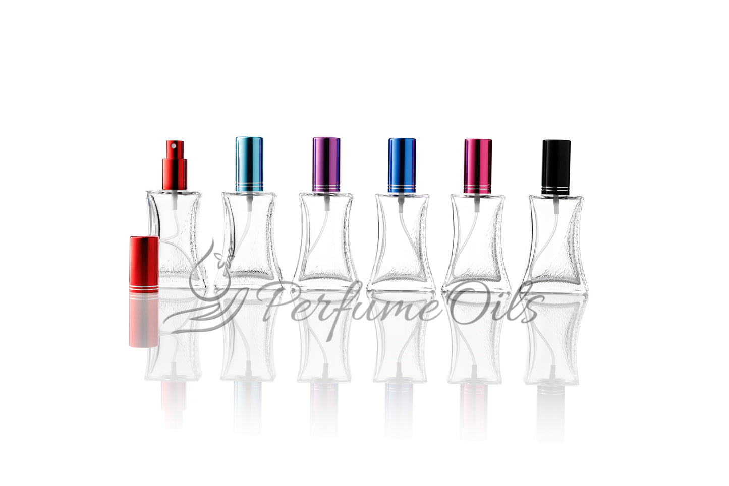Eiffel Bottle -50ml Clear (Screw)