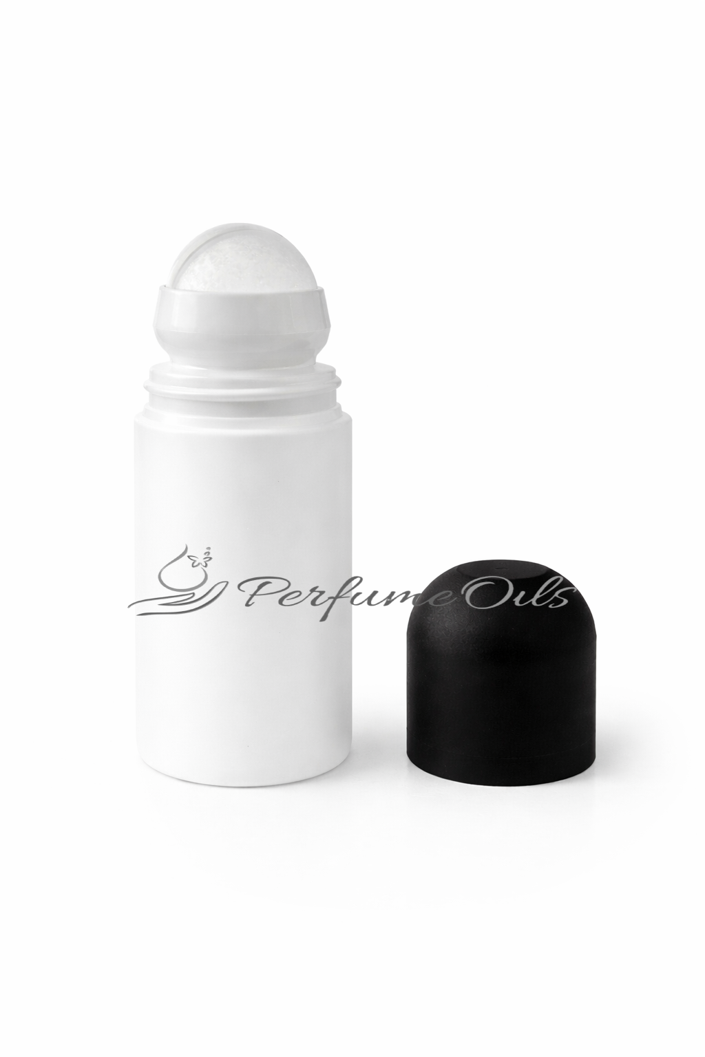 Roll-on Bottle with Matte Black Cap- 80ml