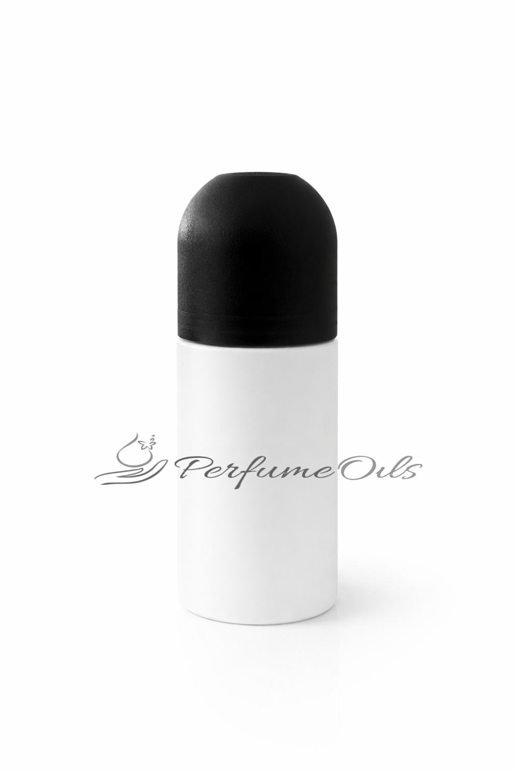 Roll-on Bottle with Matte Black Cap- 80ml