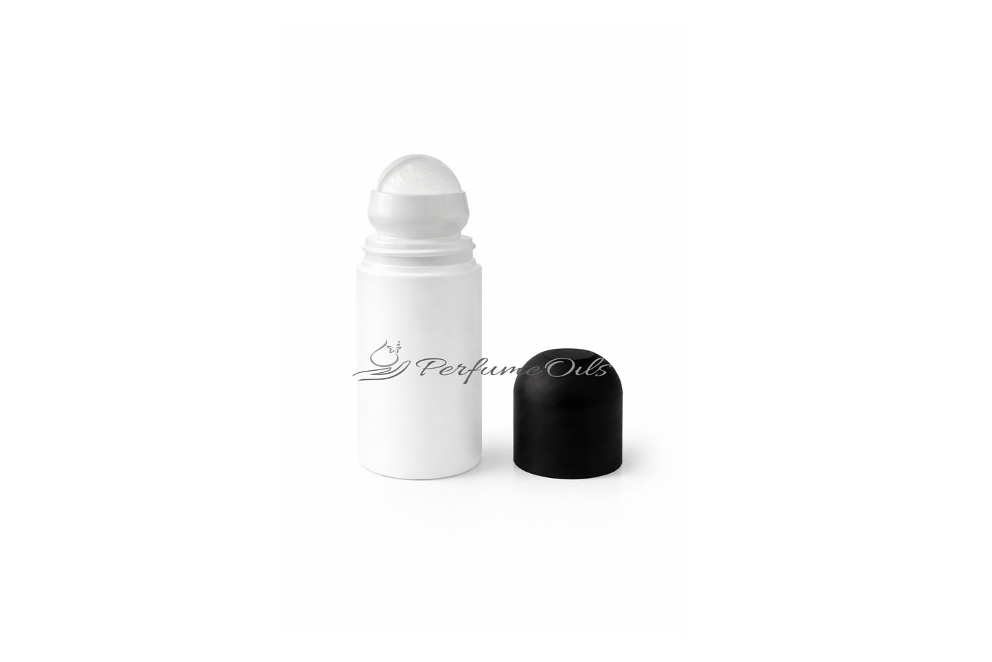 Roll-on Bottle with Matte Black Cap- 80ml