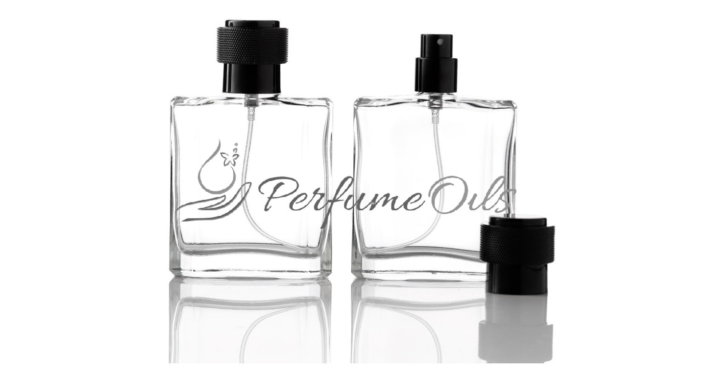 Square Bottle-55ml Clear (Screw)