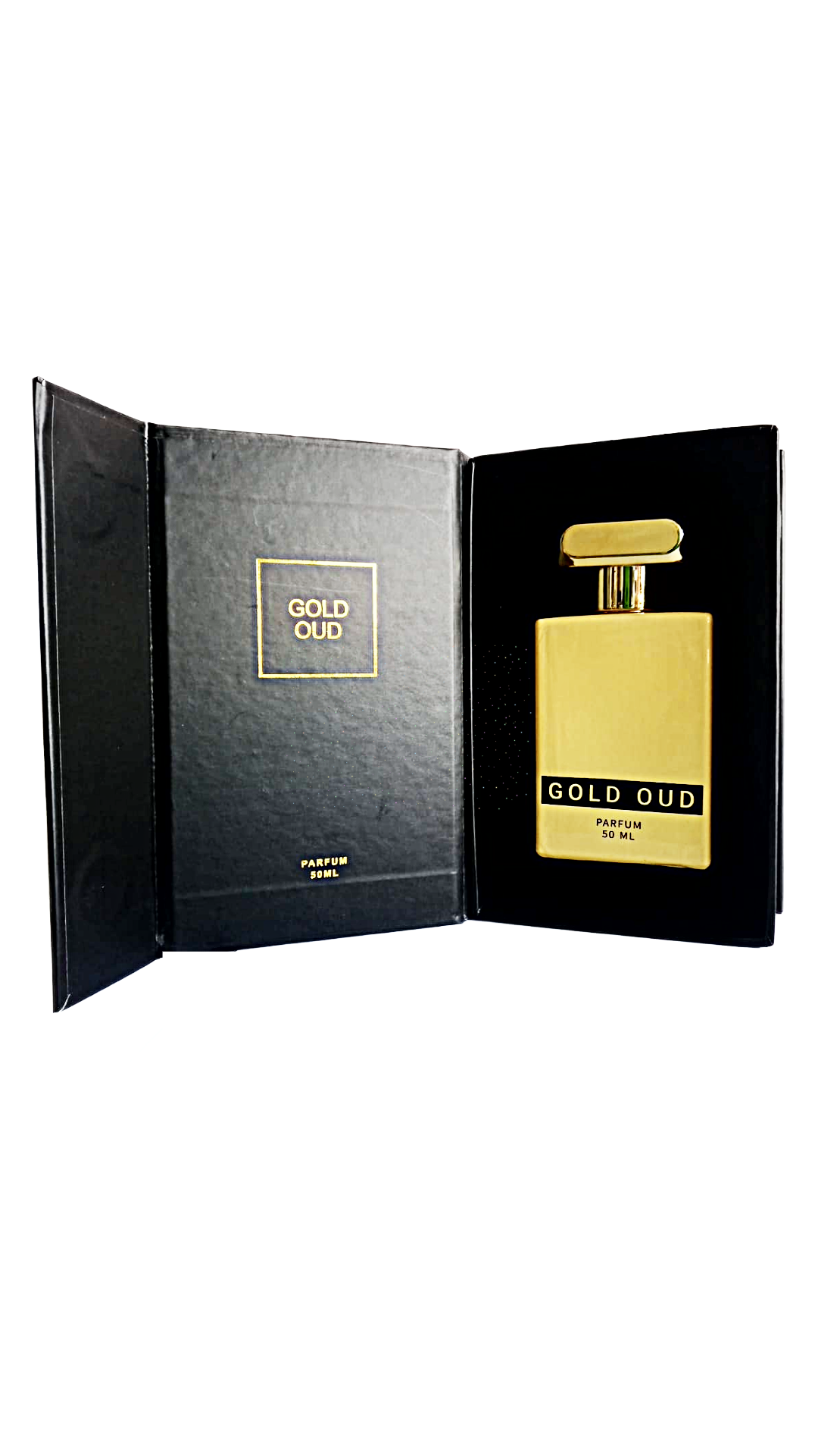 Gold Oud Bottle & Box set (Perfume NOT included)